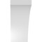 Ekena Millwork 5 1/2-in. W x 8-in. D x 12-in. H Thorton Architectural Grade PVC Knee Brace BRCP055X08X12THR - alternate 4